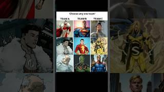 choose any one team #cinema #tvshow #movies #superhero #ytshorts #explore