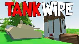 RAIDING WITH A TANK! - So much loot! | Unturned Base Raid