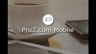 ProZ.com Mobile: the translation workplace anytime, anywhere