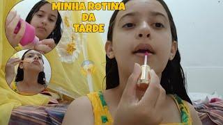 MINHA ROTINA DA TARDE!!!