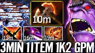  WTF 3MIN 1ITEM 1200 GPM - Alchemist Carry Is 100% Back Big Stack Fast Farm 7.30 Dota 2 Pro