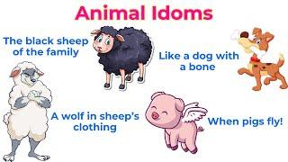 14 ANIMAL IDIOMS in English. Fun and Useful Expressions that people REALLY use | Kiwi English