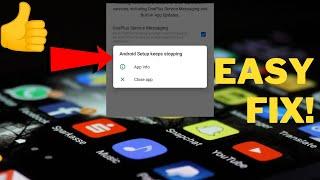 6 Quick Ways to Fix Android Setup Keeps Stopping | 100% Working Tutorial | Android Data Recovery