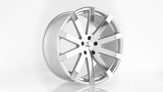 TSW Alloy Wheels Brooklands - Silver with Mirror Cut Face