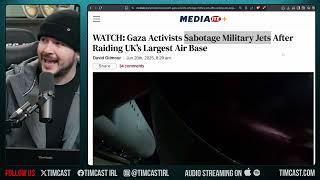 UK Airbase RAIDED By Far Left Pro Palestine Saboteurs, Jets DAMAGED, UK Cowers And Says "Vandalism,"