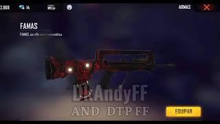 ARMAS  LEGENDARIAS  DE  FREEFIRE  FROM  Dk AndyFF  #freefire