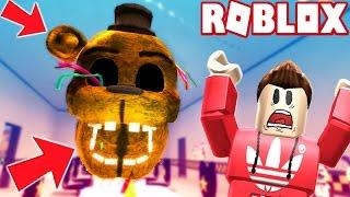 GIANT GOLDEN FREDDY HEAD IS GOING TO EAT ME ALIVE! (Roblox Adventures)