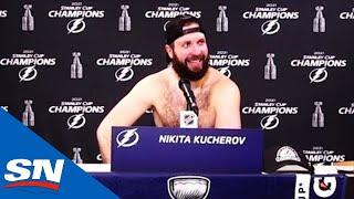 FULL Nikita Kucherov Postgame Press Conference On Canadiens Fans, Vasilevskiy, And Stanley Cup Win