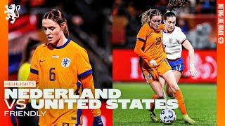  Strong first half & Veerle Buurman's first  for Oranje! | Highlights Nederland - USA