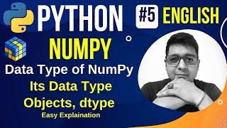 Data Type of NumPy Array || Python NumPy Tutorial || Data Type Objects, dtype in numpy ||