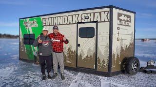 Ice Camping in Our New $70,000 Ice House!