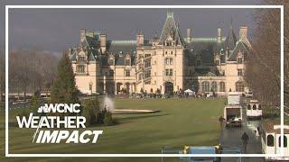 How did Helene impact the Biltmore Estate in Asheville, NC?