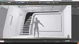 Sci Fi Detective Interior Scene *  Part One *  3Ds Max Modeling Tutorial