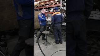 Hitsaajan pätevyyskoe #welding #welder #hitsaus #hitsaaja #youtubeshorts #metalworking #metalwork