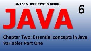 Java Introduction - Essential Concepts Variables Epi 6