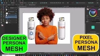 Mesh Warp Tool - Affinity Designer's Pixel Persona and How to Use the  | Step-by-Step Guide