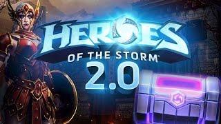 What's New: Heroes of the Storm 2.0 - Cassia the Amazon, Loot Chests, New Currencies & More!