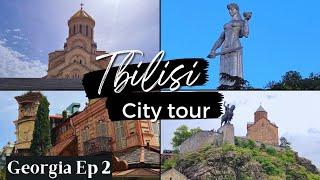 Tbilisi city tour | Metekhi church | Holy trinity cathedral | Mtatsminda park | Georgia travel vlog