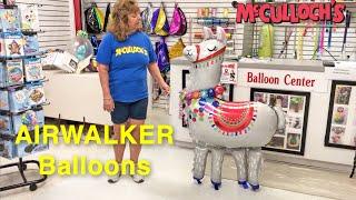 Airwalker Balloons at McCullochs Balloon Store in London