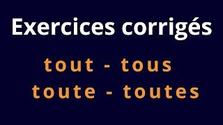 Maîtriser 'Tout', 'Tous', 'Toute' et 'Toutes' : Exercices et Corrections #Grammaire #education