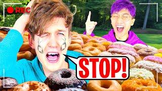 WE FILLED OUR HOUSE WITH DONUTS IN ROBLOX!? (FUNNIEST PRANKS AND MOMENTS!)