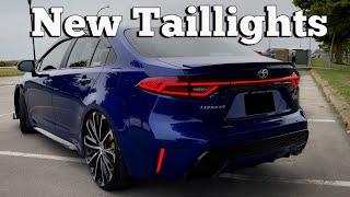 How to Install NEW LED TAILLIGHTS on TOYOTA COROLLA - Step by Step Guide