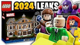 LEGO X-Mansion 2024 Set Leaks - SENTINEL & Minifigure Lineup