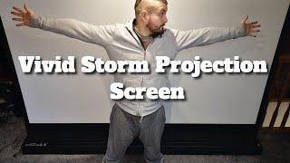 AWESOME 120'' Vivid Storm Theatre Floor Rising Motorised Projection ALR Screen