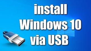 How to Create a Bootable USB drive, install Windows 10 ️ and NOT LOSE your License\Step by Step