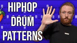 5 DRUM PATTERNS die jeder Hip Hop Producer kennen sollte | FL Studio Tutorial Deutsch