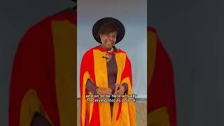How does it feel to be an Honorary Graduate? | Dame Maggie Aderin #graduations