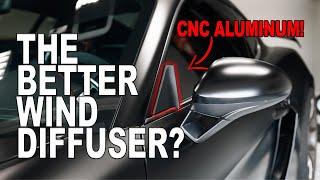 The Better Wind Diffuser Airfoil for your Porsche? | Kill the wind buffetting!