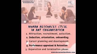 Important stages of Human Resources Cycles. Tips for HR in handling employee life cycle. #HRUpdates.