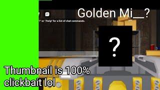 Opening 1st Golden Crate!!! (thumbnail is clickbait but video not)