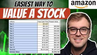 How to Calculate the Intrinsic Value of a Stock | DCF Approach | Amazon Example