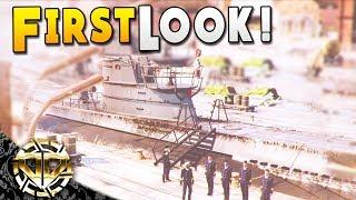FIRST LOOK : Sinking Ships and Finding Wreckage : UBOAT SImulator Gameplay