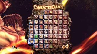 Street Fighter X Tekken 100% Characters UNLOCKED!!