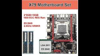 китайский комплект Kllisre X79 M2 с Xeon LGA2011 E5 2640 16gb с AliExpress. Что приходит и какое?