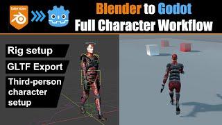 Blender to Godot: Rigged Character Workflow