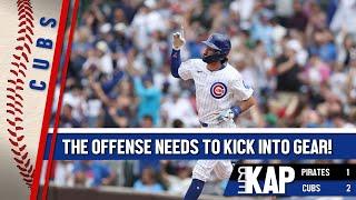 REKAP: ️ Chicago Cubs 2-1 Win Over Pittsburgh Pirates - The offense had better get in gear soon!