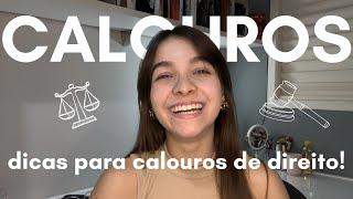 GUIA DEFINITIVO PARA CALOUROS DE DIREITO | Como Sobreviver à Faculdade de Direito!?