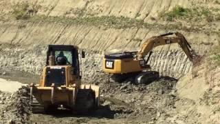 Cat 349E and CAT 973