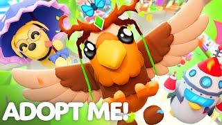 NEW LEGENDARY Strawberry Bat Dragon Bag! Fly High With A Hippogriff! Adopt Me! Update Trailer!