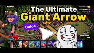 How to use Giant Arrow in Clash of Clans #clashofclans #coc #giantarrow