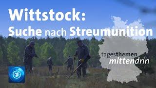 Wittstock: Suche nach Streumunition | tagesthemen mittendrin