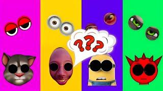 Wrong eyes challenge DAME TU COSITA Funny Puzzle Wrong Heads