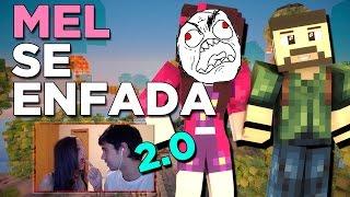 MEL SE ENFADA EN 2.0 | Minecraft | Rovi23