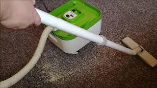 Vintage 1983 National MC-301F Footstool Cylinder Vacuum Cleaner