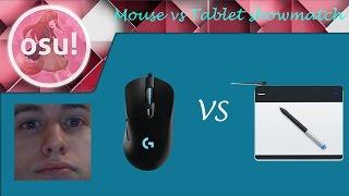 osu! showmatch Mouse vs Tablet (Cookiezi, Angelsim and others) with stream reaction!