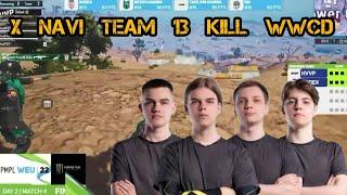 NAVI 13 Kill WWCD PMPL WEU Final HVVP #pmgc2022